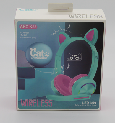 Audífonos Bluetooth de Gatito